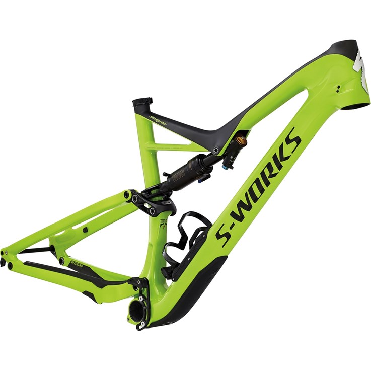 Specialized S-Works Stumpjumper FSR Carbon 29/6Fattie Ram (Frame) Monster Green/Carbon