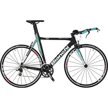 Bianchi Crono Svart/Celeste Matt