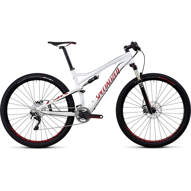 Specialized Epic FSR Expert Kolfiber 29 Vit/Svart/Röd