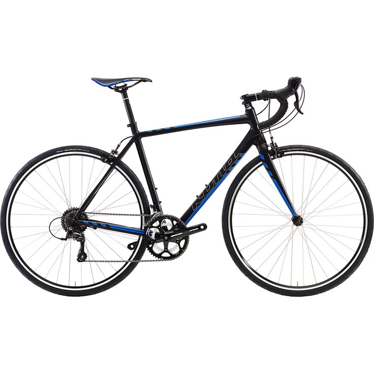 Kona Esatto Matt Black with Silver, Navy and Blue Decals