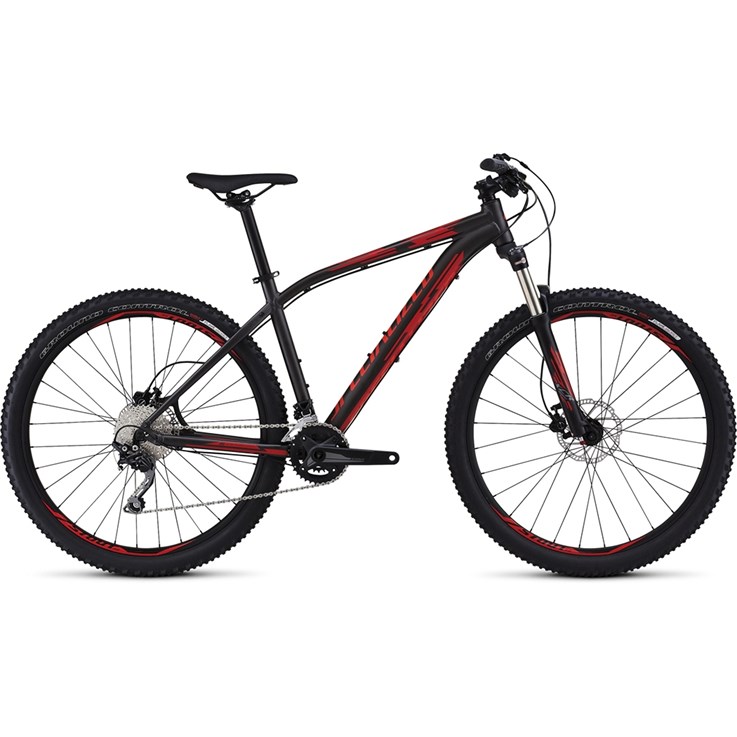 Specialized Pitch Expert 650B Satin Warm Charcoal/Flo Red/Rocket Red