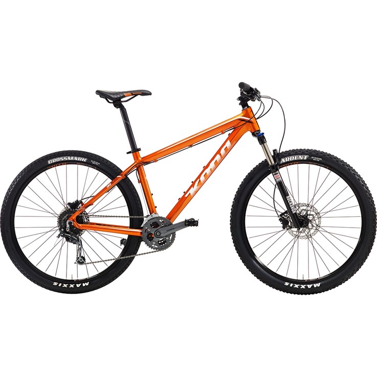 Kona Blast Gloss Burnt Orange with White and Black Decals