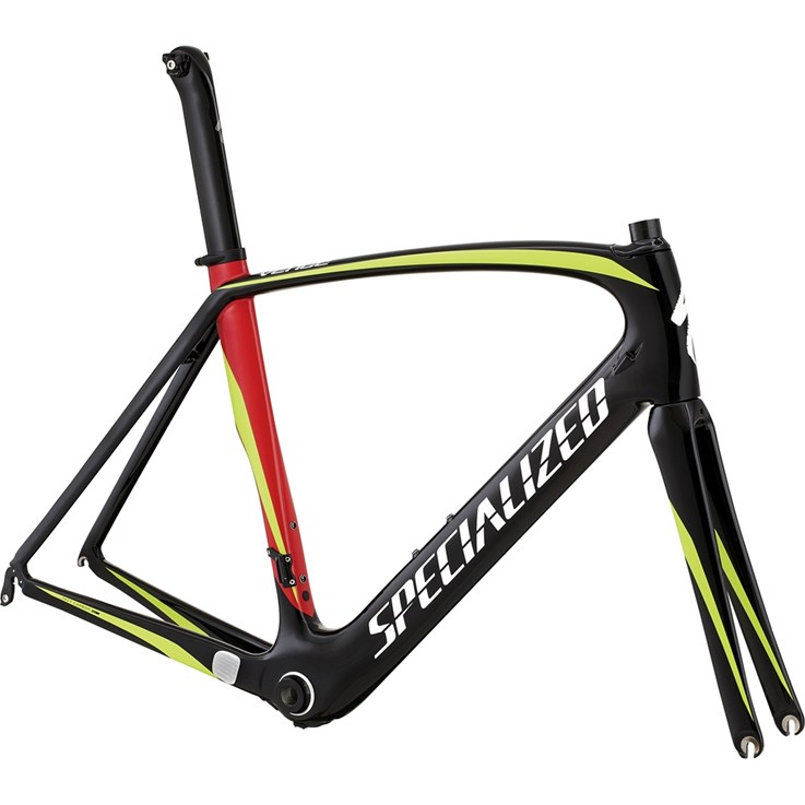 Specialized Venge Frameset Gloss Tarmac Black/Hyper Green/Red