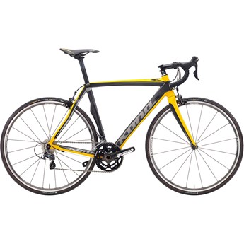 Kona Zone Two Dark Silver/Dark Yellow/Black On Matt Carbon