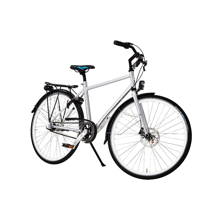 Skeppshult 26 7 Växlar Pojkcykel Slipad Silver