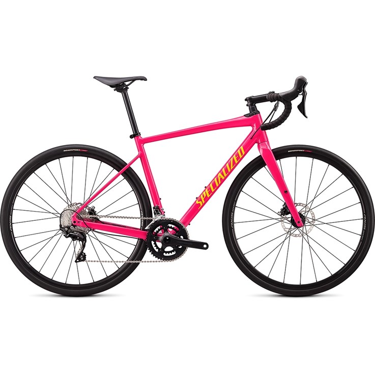 Specialized Diverge E5 Comp Gloss Vivid Pink/Golden Yellow/Black Camo