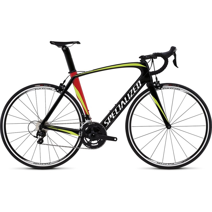 Specialized Venge Elite Gloss Tarmac Black/Hyper Green/Red