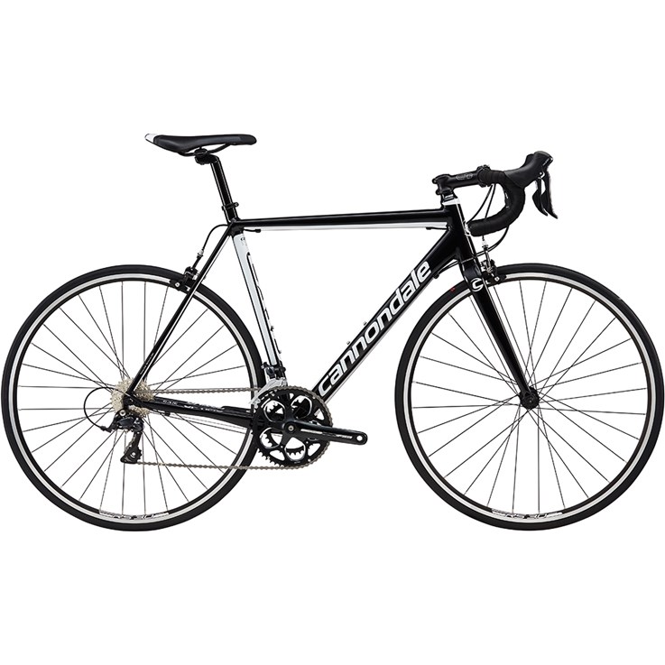 Cannondale CAAD Optimo Sora Jet Black with Magnesium White, Gloss