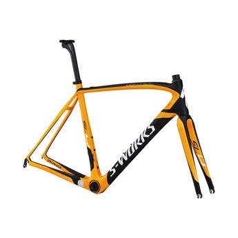 Specialized S-Works Tarmac SL4 Bara Ram (Frameset) Orange/Materialfärg/Vit