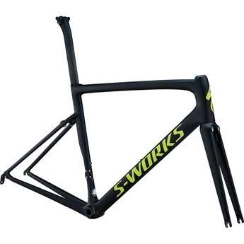 Specialized S-Works Tarmac Men SL6 Frameset Monoblack/Hyper Green Reflective/Clean