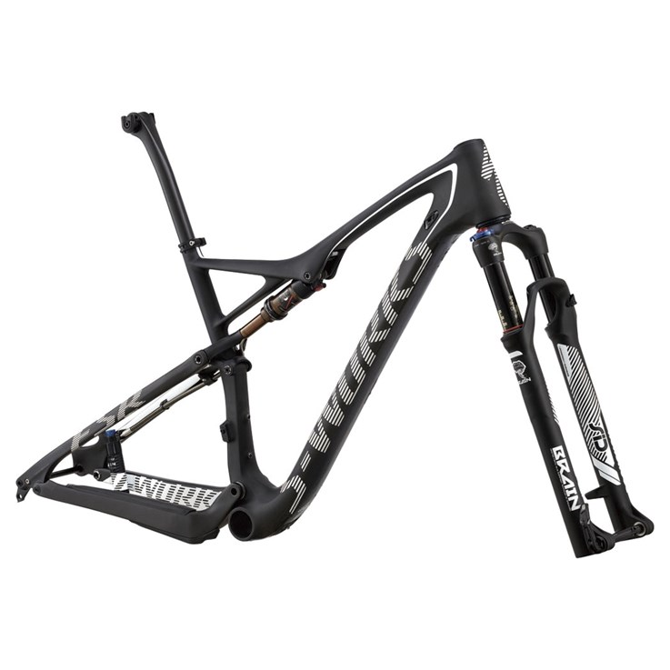 Specialized S-Works Epic FSR Carbon 29 Frameset (Rampaket) Carbon/White