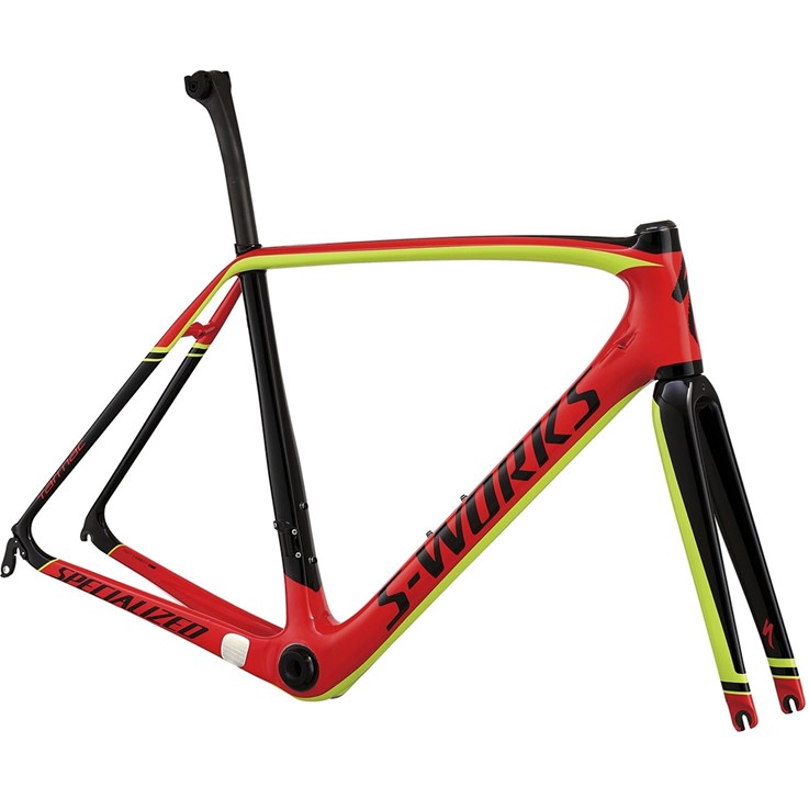 Specialized S-Works Tarmac Frameset (Rampaket) Red/Black/Hyper Green