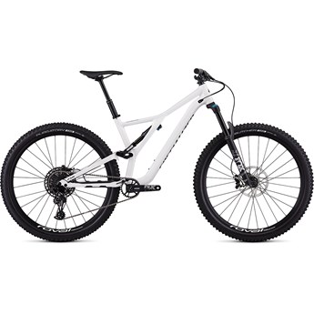 Specialized Stumpjumper FSR Men Comp 29 12 SPD Gloss White/Tarmac Black