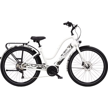 Electra Townie Path Go! 10D Step-Thru Pearl White