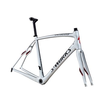 Specialized S-Works Roubaix SL4 Bara Ram (Frameset) Silver/Svart/Röd