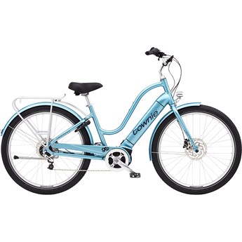 Electra Townie Path Go! 5i Step-Thru Aqua Metallic