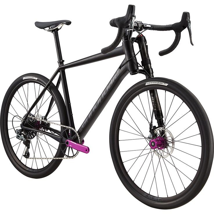 Cannondale Slate Force 1 Black Anodized with Nearly Black and Anodized Purple