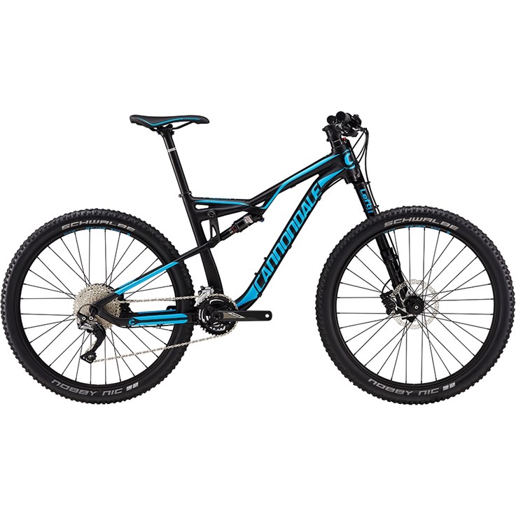 Cannondale Habit 4 Jet Black with Ultra Blue, Matte