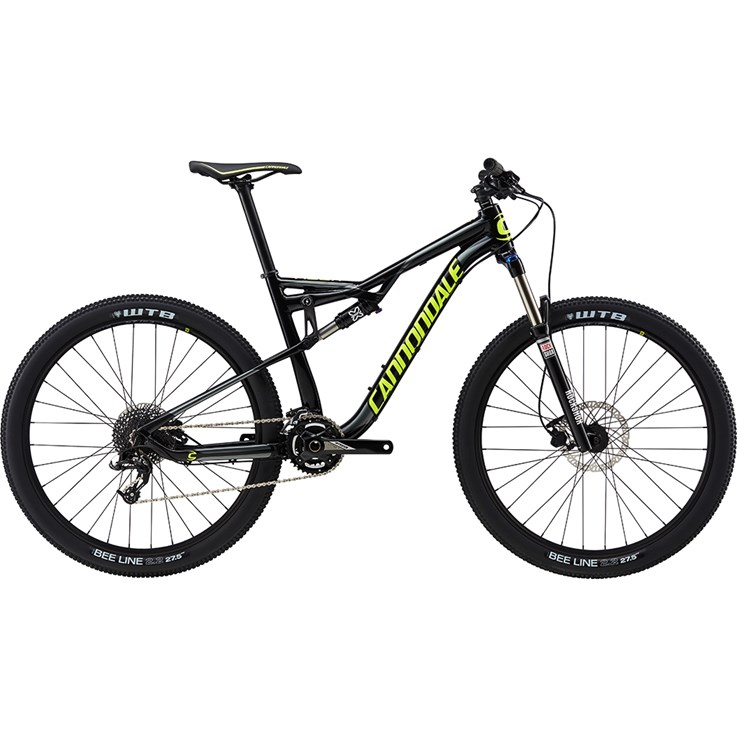Cannondale Habit 6 Jet Black with Charcoal Grey, Neon Spring, Gloss