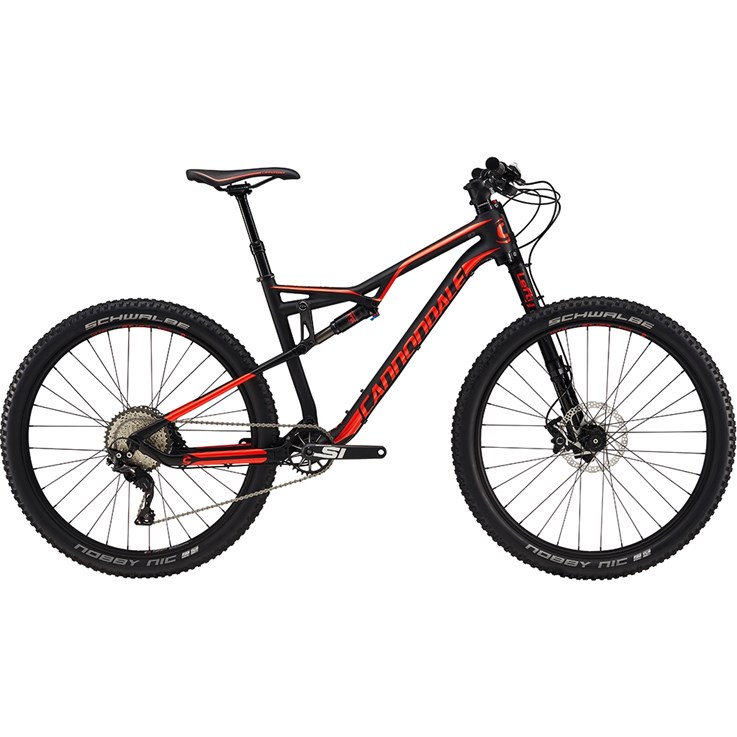 Cannondale Habit Carbon 3 Matte Jet Black with Gloss Acid Red